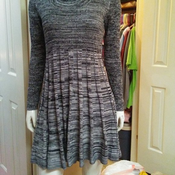 Calvin Klein Cowl Neck Sweater Dress - Picture 12 of 12